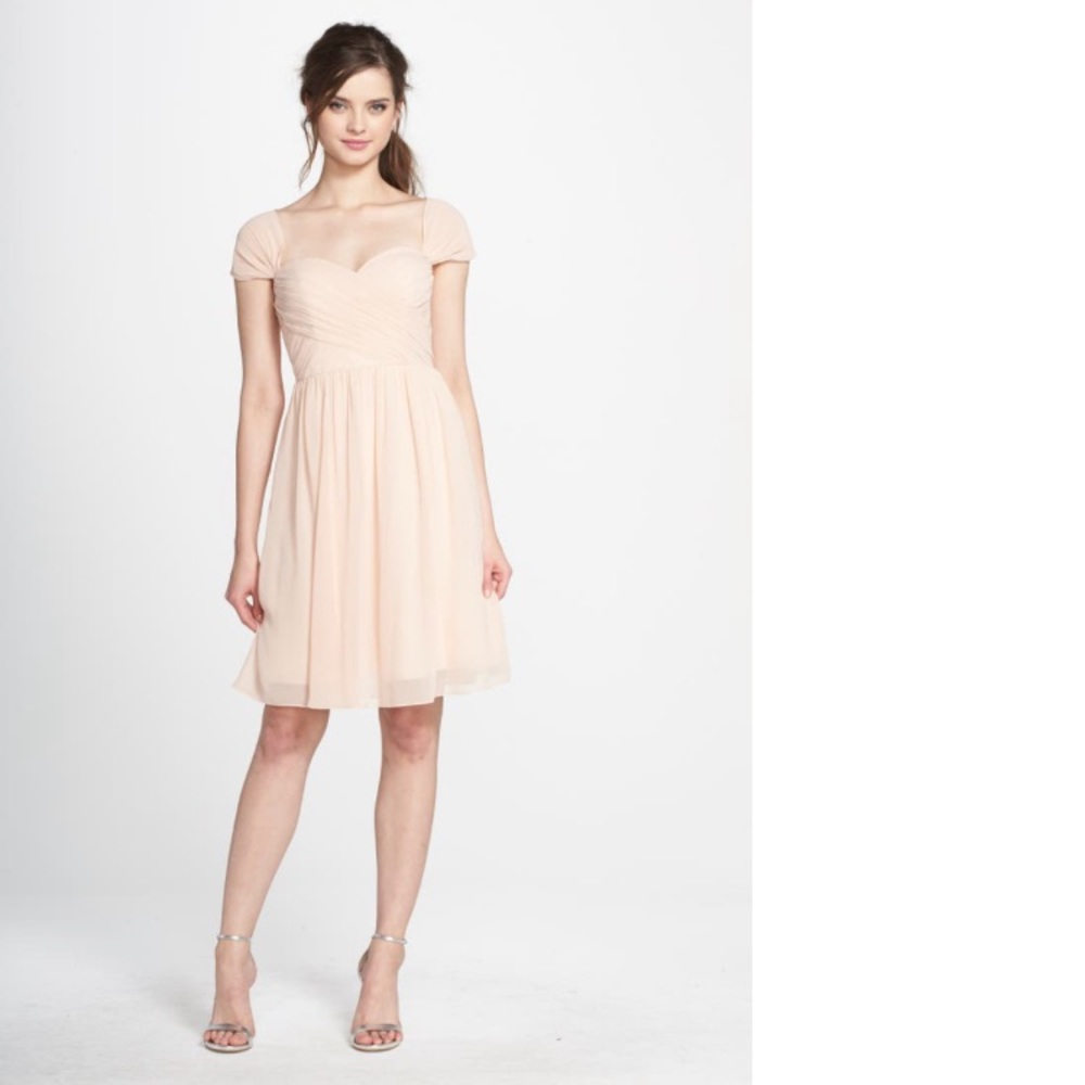 Jenny Yoo Chiffon Bridesmaid Dress